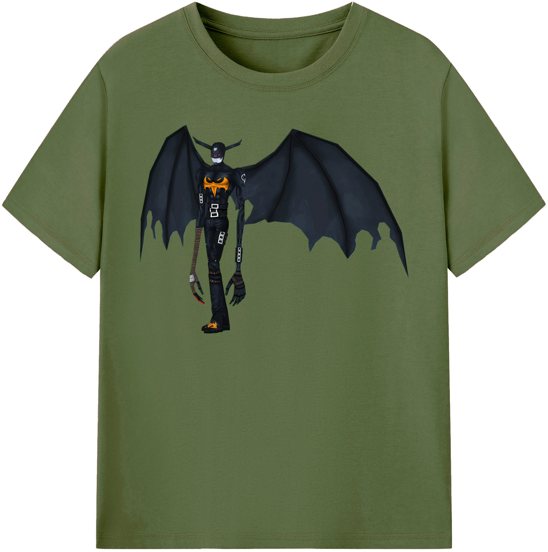 （画像用） Digimon デジタルモンスター/デジモン 綿100％半袖Tシャツ（フロントプリント）